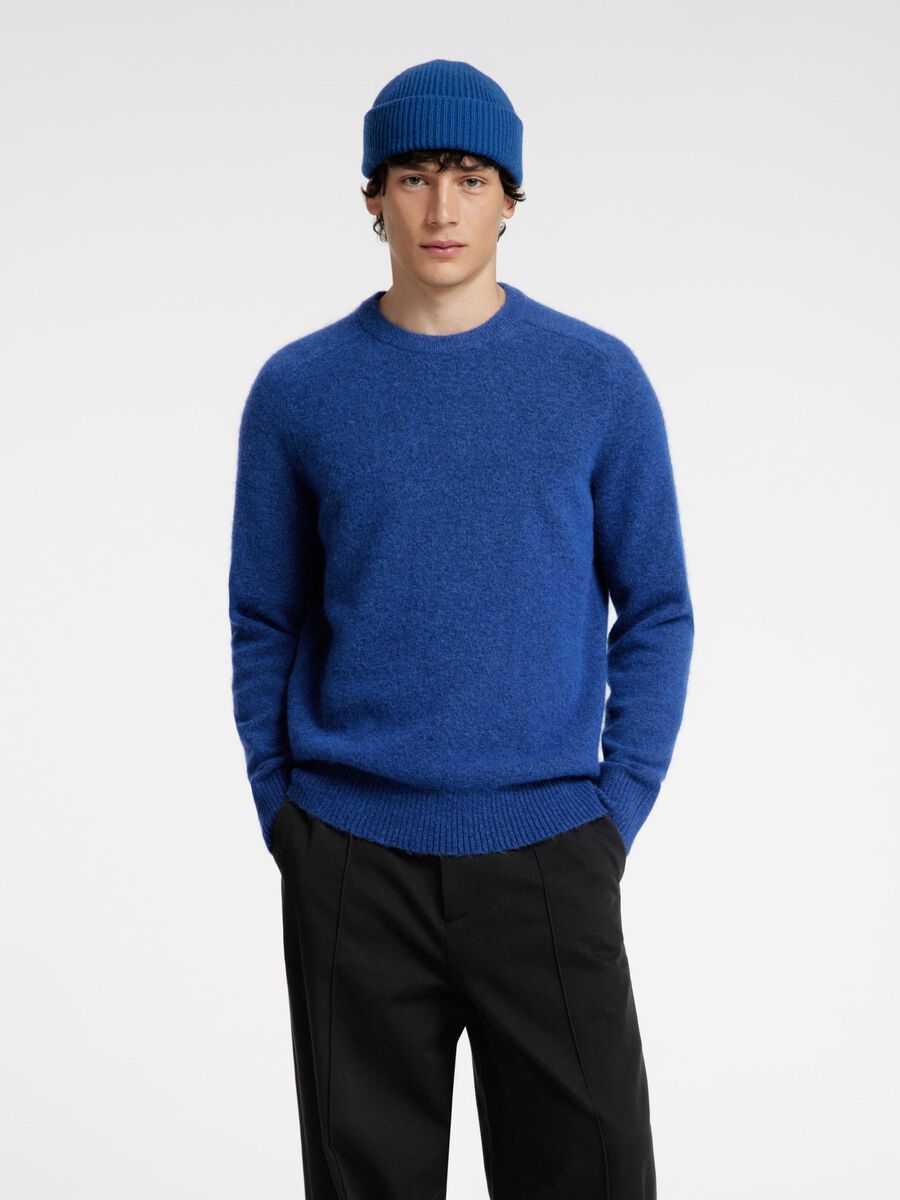 LONG-SLEEVED KNITTED JUMPER - TIMESQURE