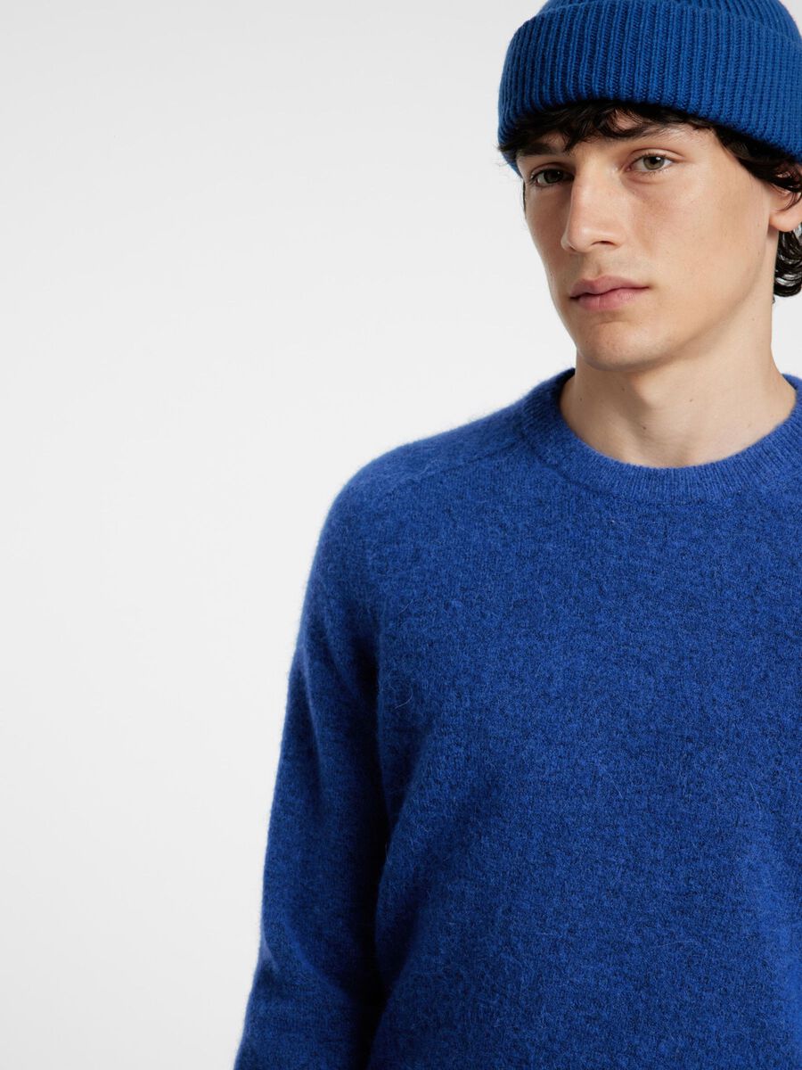 LONG-SLEEVED KNITTED JUMPER - TIMESQURE