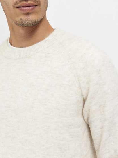 LONG-SLEEVED KNITTED JUMPER - TIMESQURE