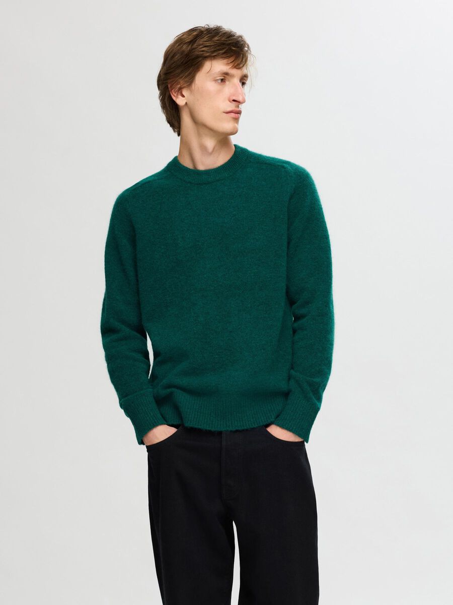 LONG-SLEEVED KNITTED JUMPER - TIMESQURE