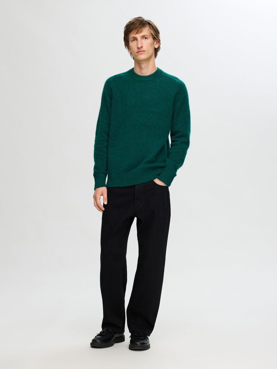 LONG-SLEEVED KNITTED JUMPER - TIMESQURE