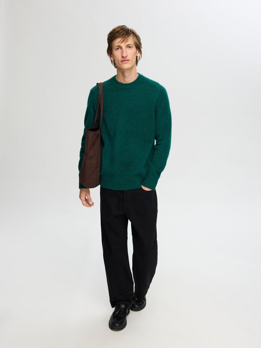 LONG-SLEEVED KNITTED JUMPER - TIMESQURE