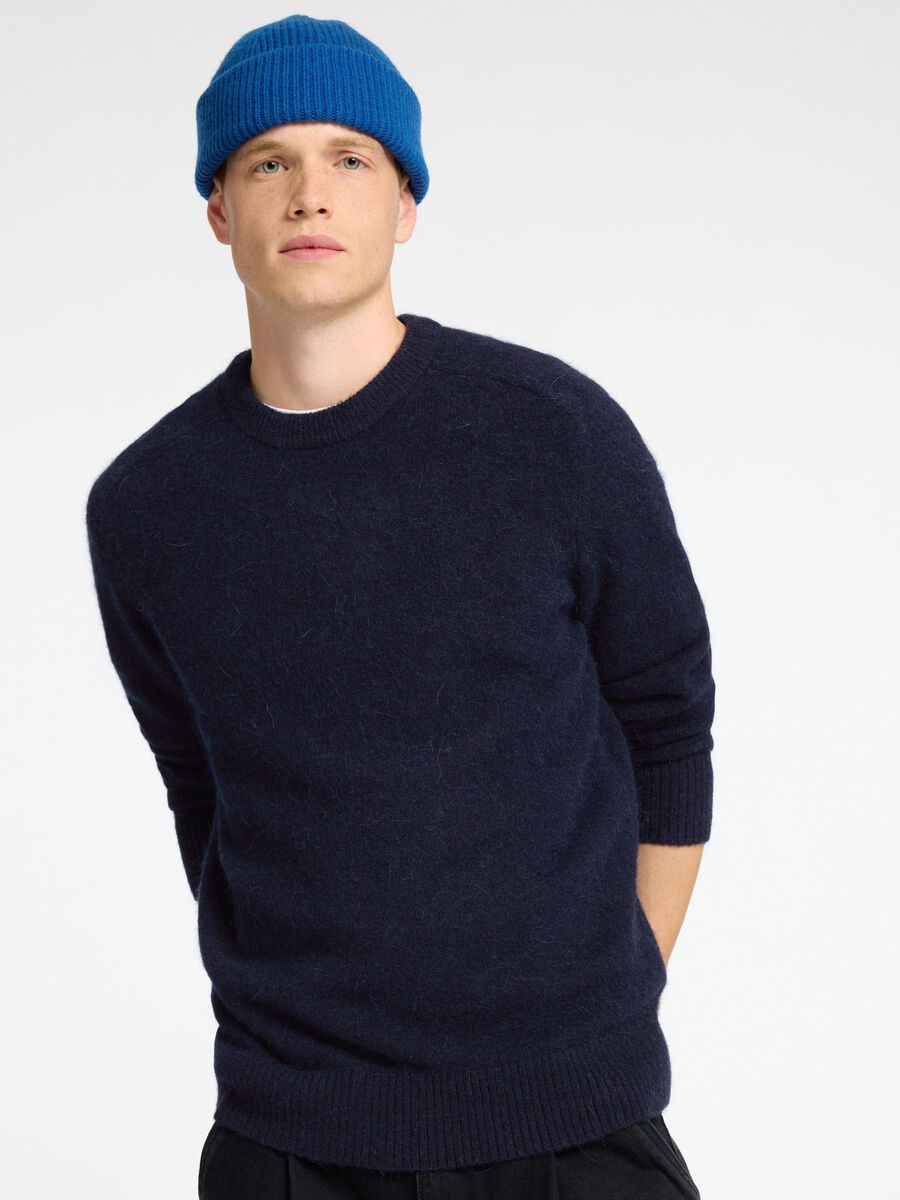 LONG-SLEEVED KNITTED JUMPER - TIMESQURE