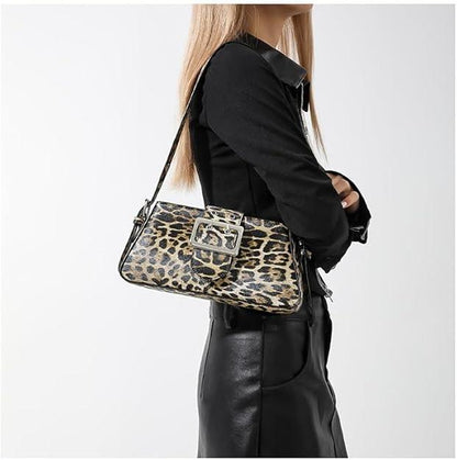 Leopard Underarm Bag – Bold, Trendy & Stylish - TIMESQURE