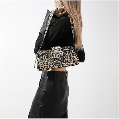 Leopard Underarm Bag – Bold, Trendy & Stylish - TIMESQURE