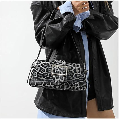 Leopard Underarm Bag – Bold, Trendy & Stylish - TIMESQURE