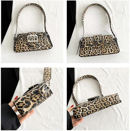 Leopard Underarm Bag – Bold, Trendy & Stylish - TIMESQURE