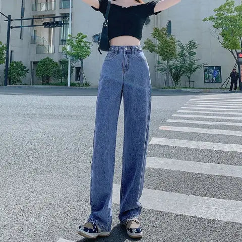 High Waisted Jeans For Woman - TIMESQURE