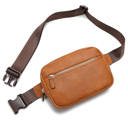 High Capacity Zipper Closure Messenger Bag