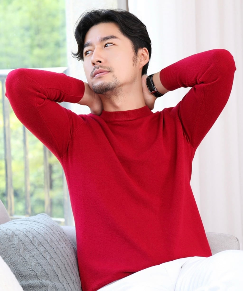 LONG-SLEEVED KNITTED JUMPER - TIMESQURE