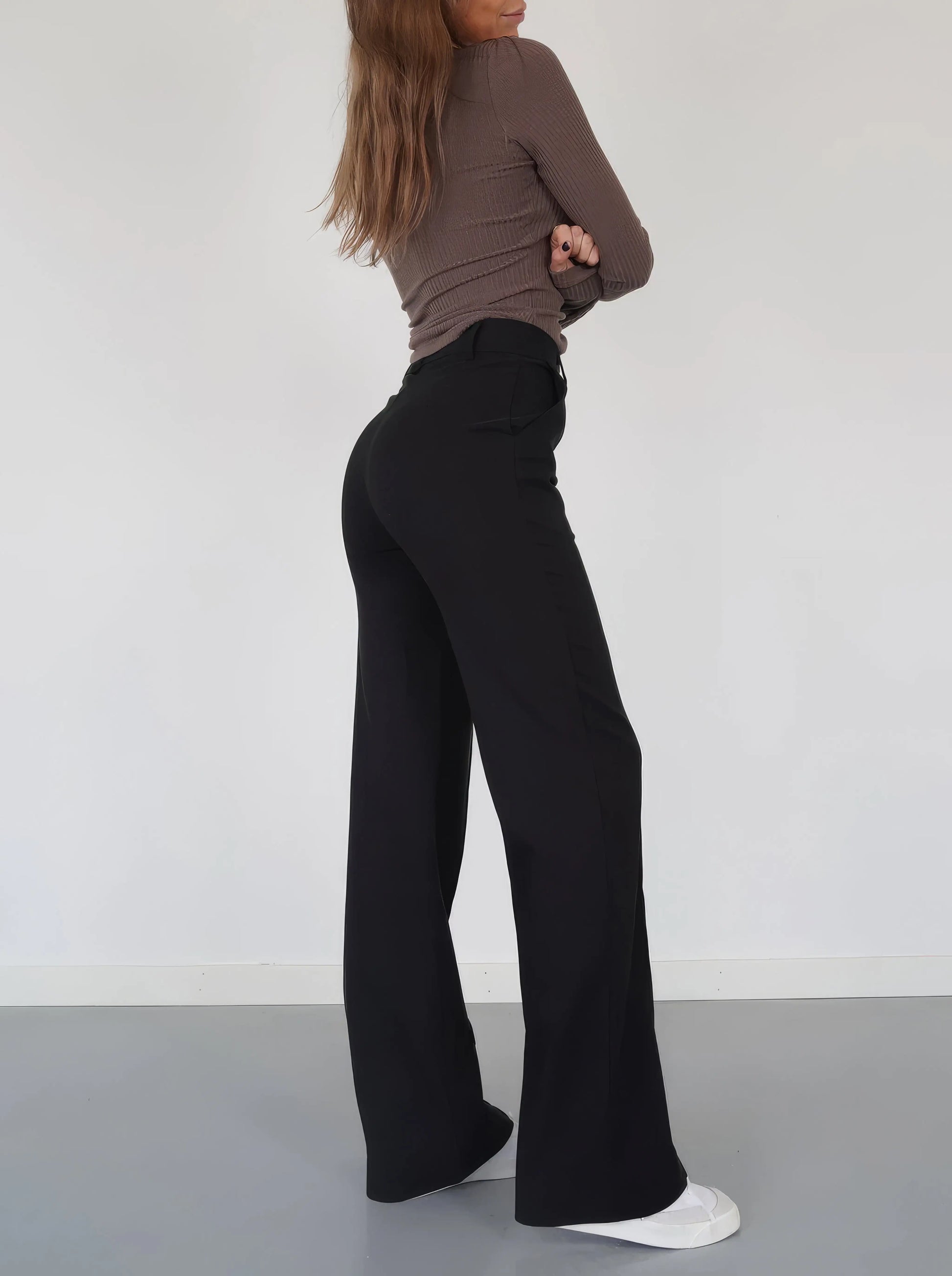 Wide Leg Pants - TIMESQURE