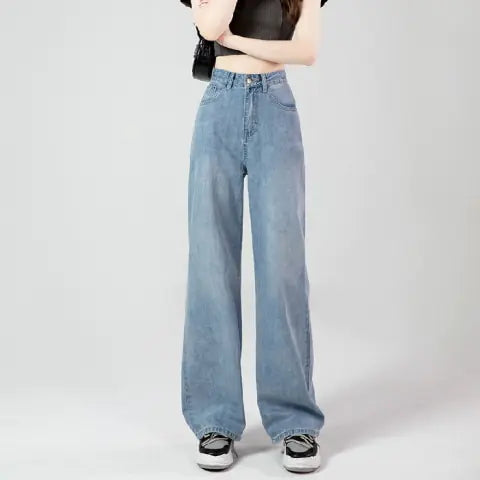 High Waisted Jeans For Woman - TIMESQURE