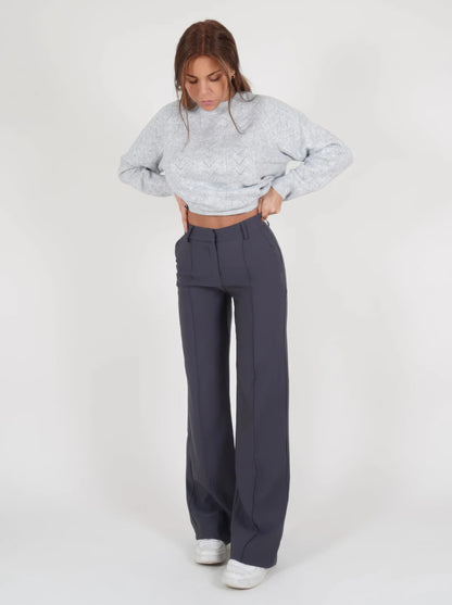 Wide Leg Pants - TIMESQURE