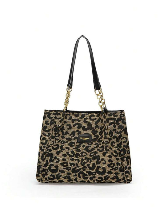 Leopard print bag