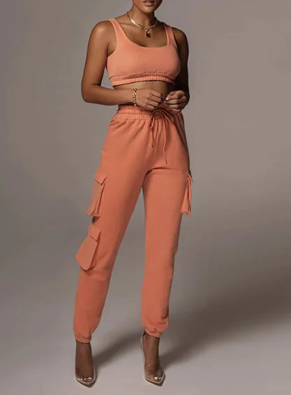 New Tracksuit Women 2 Piece Set - TIMESQURE