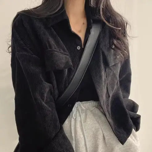 Oversized Crop Jacket - TIMESQURE