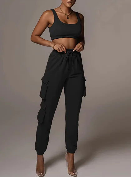 New Tracksuit Women 2 Piece Set - TIMESQURE