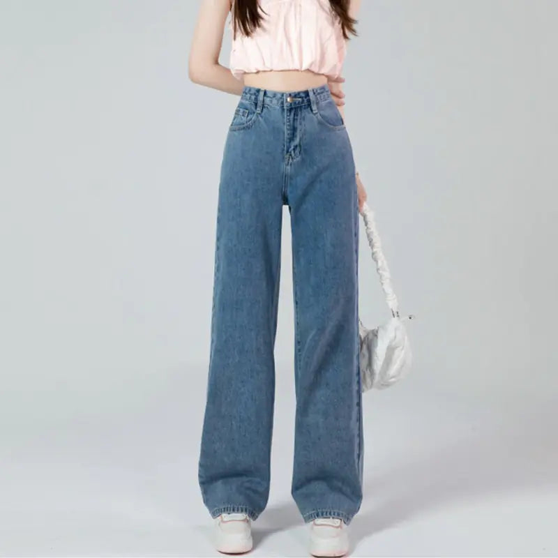 High Waisted Jeans For Woman - TIMESQURE