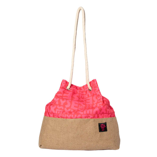 Biggdesign Moods Up Sexy Jute Bag - TIMESQURE